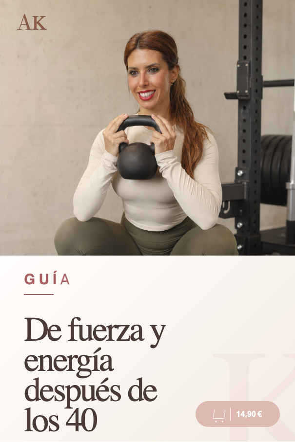Portada de Guía de fuerza y energía después de los 40